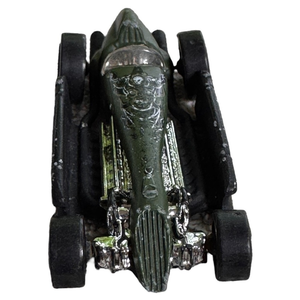 2001 Hot wheels Rocket Oil Special Green Chrome GUC